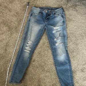 American Eagle jeans mid blue size 0
